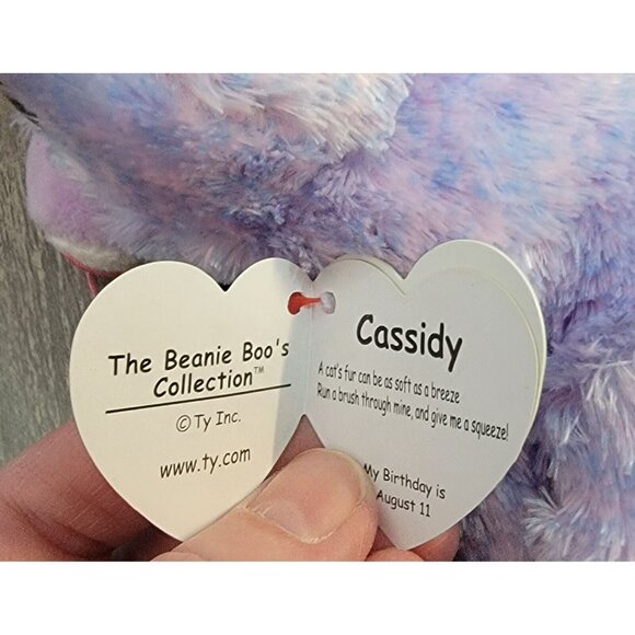 Ty Beanie Boos Lot Of 3 Cassidy Atlas Meadow Plush Stuffed Animal Toy - Picture 8 of 10
